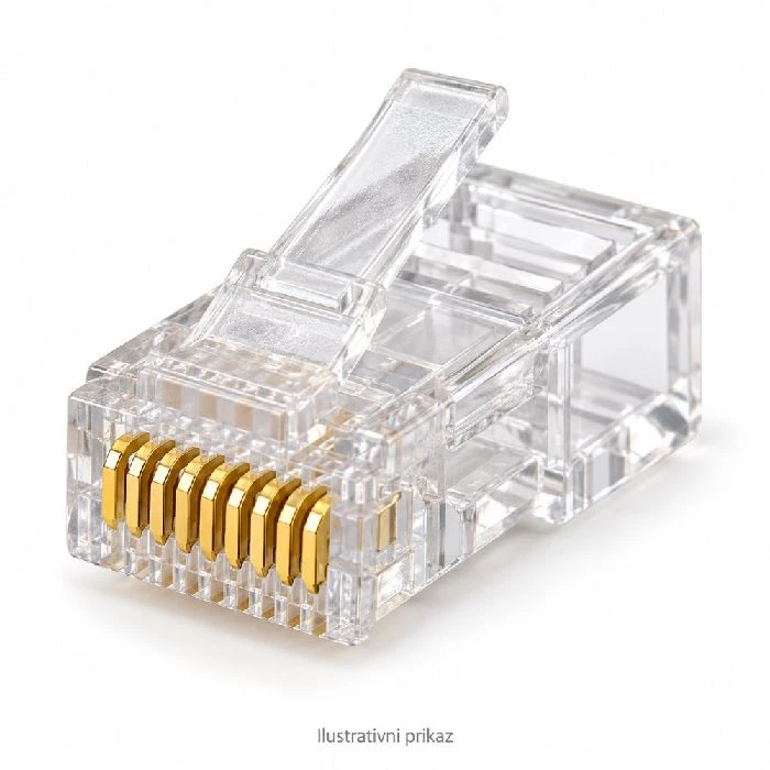 WOPU G351D mrežni konektor RJ45 Cat5 s pozlačenimi kontakti